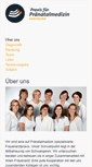 Mobile Screenshot of praenatal-praxis.de
